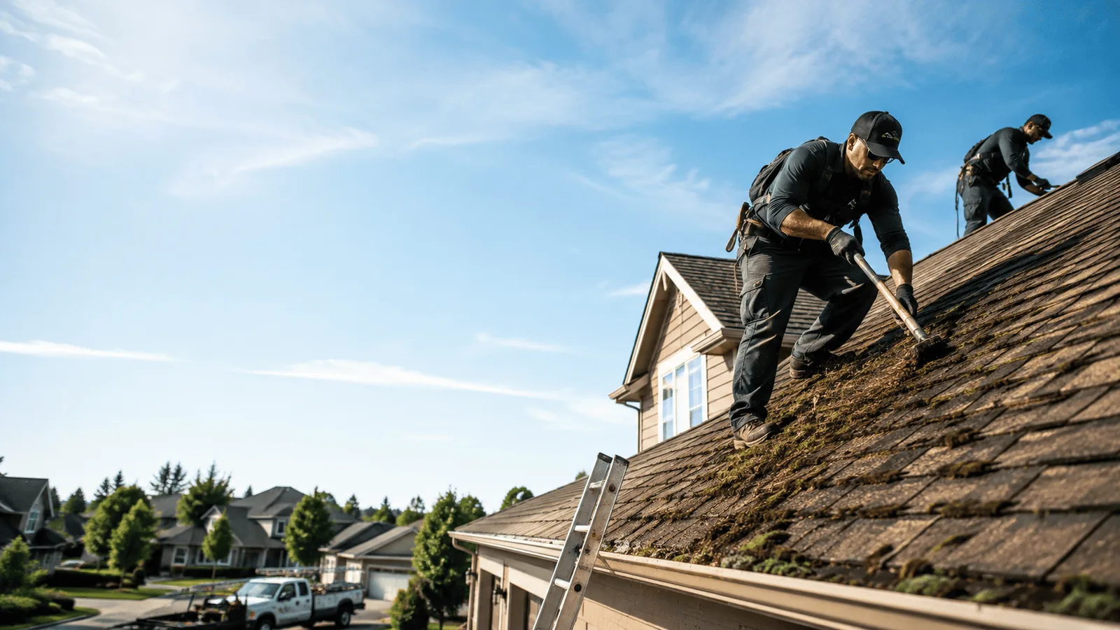 Roof Moss Removal in Fieldale, VA near me